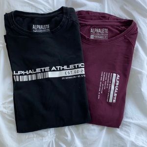 2 men’s performance t’s